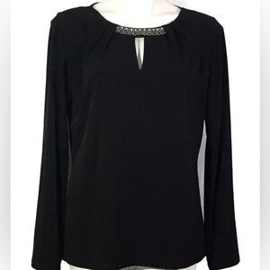 Liz Claiborne Blouse w/Rhinestones